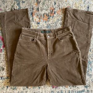 Ralph Lauren Tan Corduroy Pants